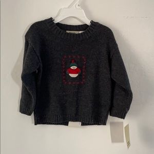 Magic Moments Boys Crewneck Knit Snowman sweater 2T NWT